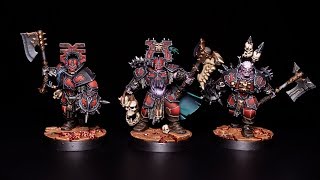 How To Paint Khorne Blood Warriors - Magores Fiends - Warhammer Underworlds