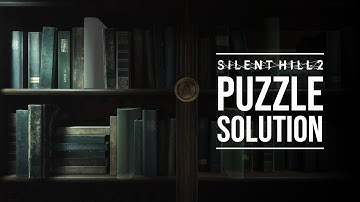 Silent Hill 2 Remake - Reading Room Bookshelf Puzzle Solution (Hotel)