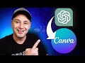 ChatGPT Can Now Design Anything - Canva Plugin Tutorial