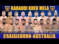 Live kabaddi final match  khed mela craigieburn kabaddi cup 2024