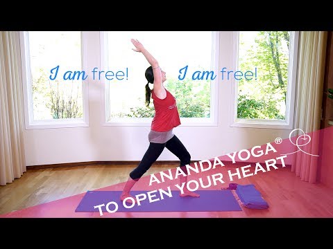 Heart Opening Yoga Routine ~ with Affirmations