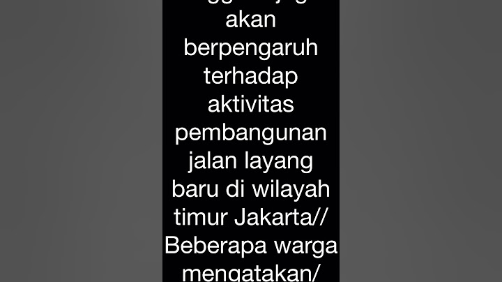 Teks berita berjalan