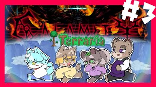 【 Terraria / Calamity #3 】初心者二人連れて最難関mod！？！？ ／ 朝陽はる 【 ケモノVtuber 】