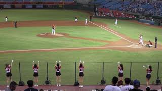 PC0012 20200819 , 二下 , 梁家榮：四壞球保送，一二壘有人。