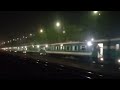 Night Train Arrival & Departure at Dhaka Airport Railway Station | Bangladesh Railways