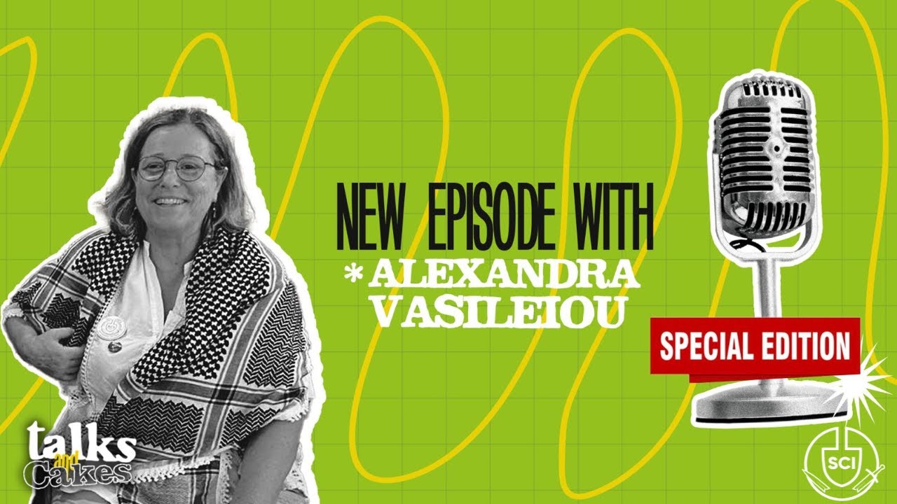 Speaking on Long Term Solidarity and Volunteering with Alexandra Vasileiou