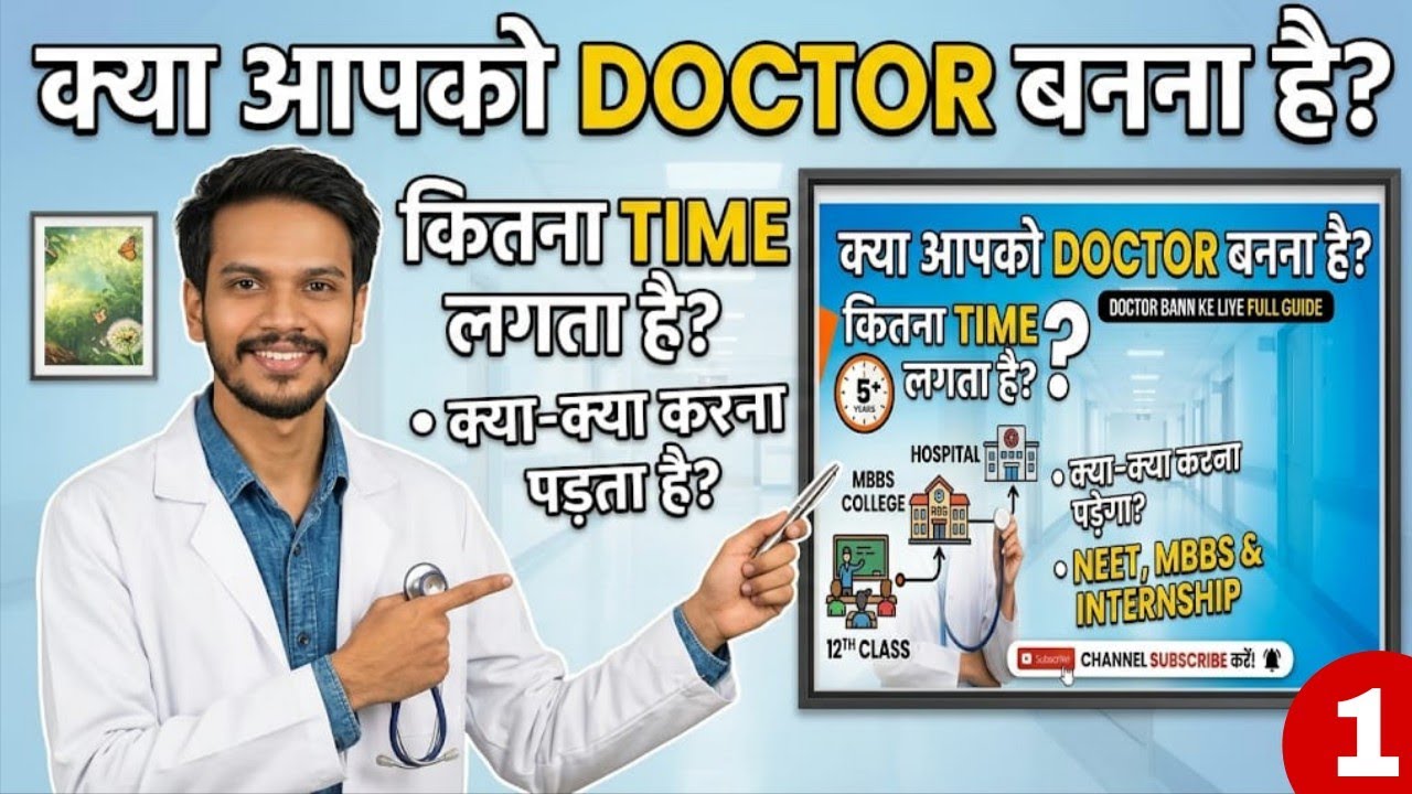 How to become a doctor? || Doctor kaise bane || Basic knowledge ...