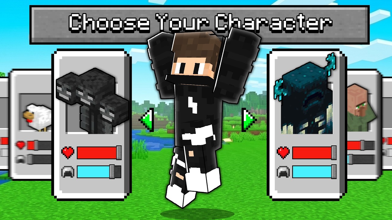 Minecraft Tapi Kita Bisa Pilih Menjadi Monster APAPUN!