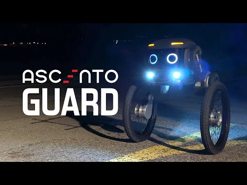 This is Ascento Guard - Next Gen Security Robot