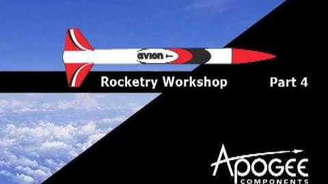 Avion Model Rocket Construction Part 4 of 4
