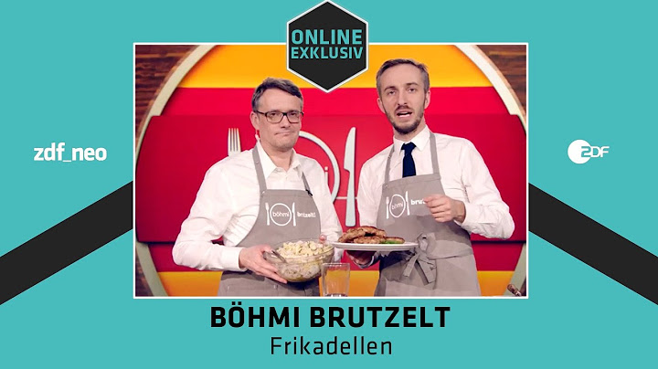 Böhmi brutzelt Partyfood - Frikadellen | NEO MAGAZIN ROYALE mit Jan Böhmermann