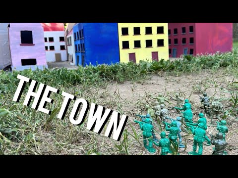 видео: The Town (WW2 Army Men Stop Motion)