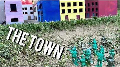 The Town (WW2 Army Men Stop Motion)