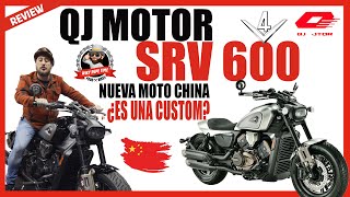 QJ MOTOR SVR600: 👊 ¿Innovación o Imitación? El Desafío Custom a Harley e Indian ¿esto es UNA CUSTOM?