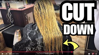 HOW TO DO A HAIR CUT DOWN