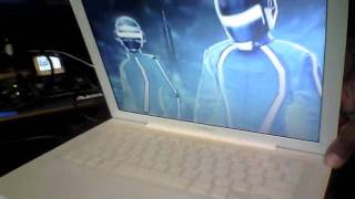 Apple MacBook LCD Logo Daft Punk Mod