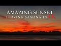 Sunset Bacardi Beach 4K | Cruise Ship | Samana dominican republic