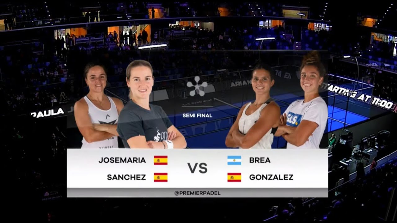 Highlights Semifinals (Brea/González vs Sánchez/Josemaría) Cupra Danish Padel Open 2023