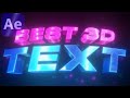 The secret to insane element 3d text tutorial