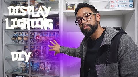 Funko Pop Display Lighting Finally Complete!