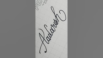 ☆Aadarsh☆ #Calligraphy #handwriting #lettering #writing #signature #art
