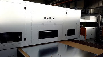 HSM Linear CNC milling router for aluminium sheets KIMLA