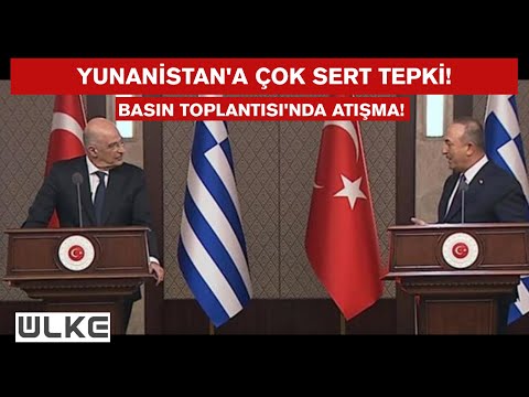 Mevlüt Çavuşoğlu'ndan Yunan Bakan Dendias'a tokat gibi yanıt!