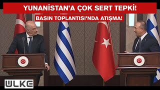 Mevlüt Çavuşoğlundan Yunan Bakan Dendiasa Tokat Gibi Yanıt