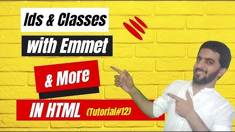 Ids & Classes in HTML | Web Development Tutorials #12