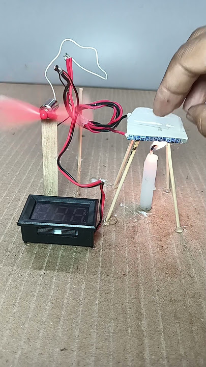How to generate electricity with a peltier module #project #experiment #tech #ytshort