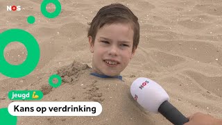 Strandwacht waarschuwt: ingraven met zand kan gevaarlijk zijn