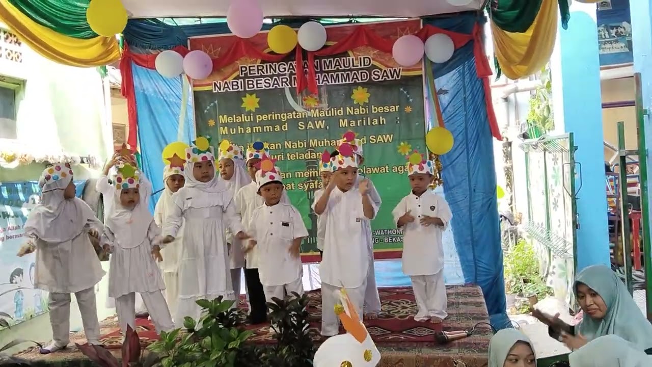 Uwais 4th berani tampil di acara Maulid Nabi Muhammad SAW #kids #viral #fyp #youtube #maulidnabi 