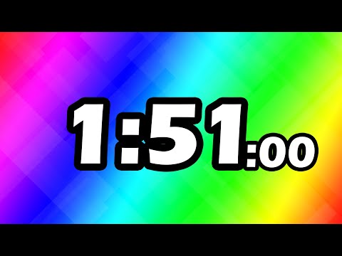 1 Minute and 51 Second TIMER Countdown