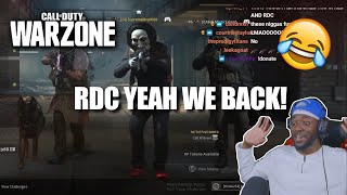 RDCworld1 is Officially Back First COD Warzone Stream HILARIOUS