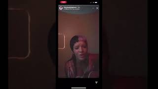 Melanie Martinez - Glued [acoustic version] via Instagram stories 11/20/20