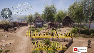 Medieval Dynasty: Village Tour - Best Beginner Location - Fully self sustainable Village