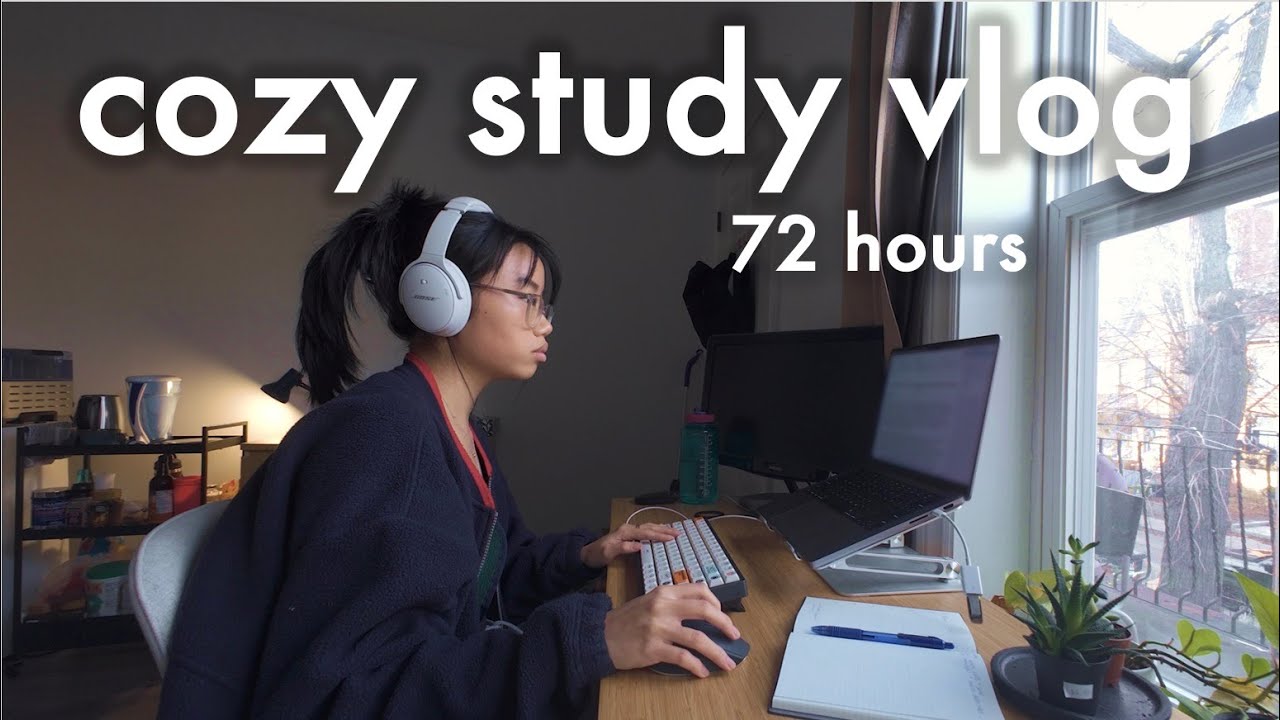 Cozy study vlog ☕️🪴 productive days in my life, early mornings