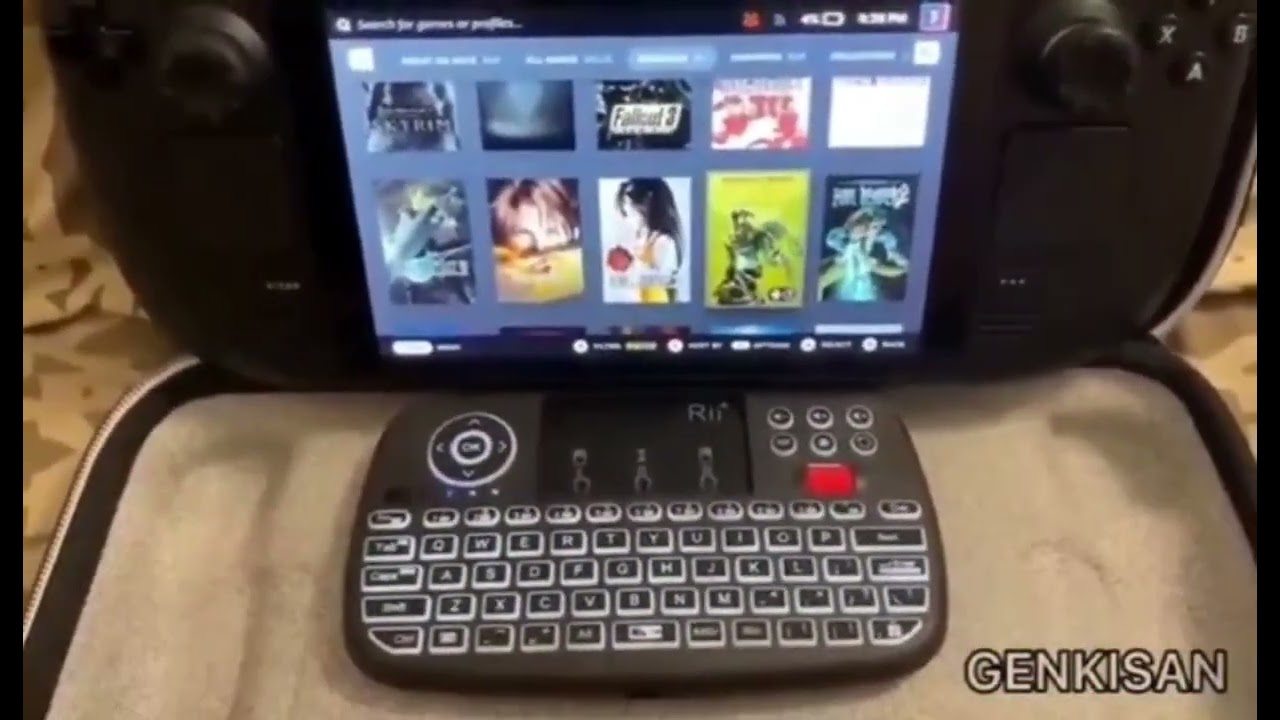 Rii i4 Mini Bluetooth Wireless Keyboard With Touchpad 2.4GHz Backlit