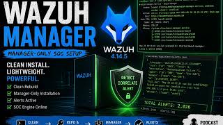 Wazuh Manager ONLY Set Up