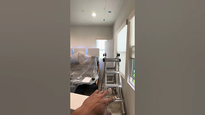 Custom 2’ x 6’ Rolling Gobos & A 4’ x 8’ Cloud With Govee LED Strip & Recessed Lighting