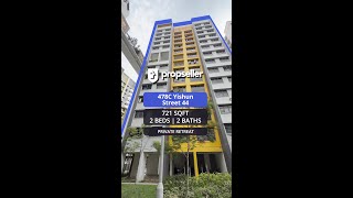 478C Yishun Street 44 | 2 Bedrooms | 721 sqft
