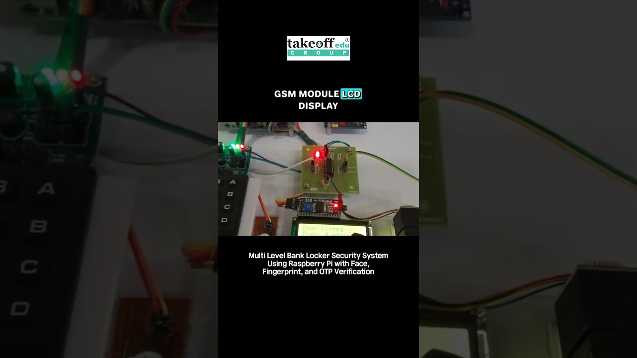 Bank Locker Security System with Raspberry Pi | Face + Fingerprint + OTP Verification 🔐