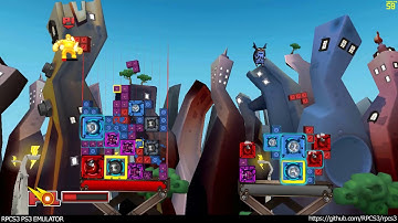 RPCS3 PS3 Emulator - Slam Bolt Scrappers Ingame / Gameplay! VULKAN (2b1c757) LLVM