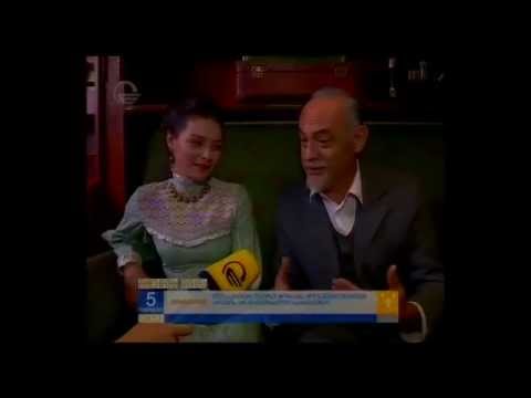 იმედის დილის პირდაპირი ჩართვა / TV Imedi live from Ekvtime film set