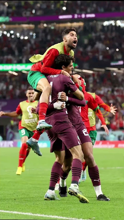 Morocco vs Portugal ⚽ CONGRATULATIONS MOROCCO 🔥😍🤩