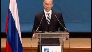 В.Путин.Заявление на Совете Россия-НАТО.04.04.08.Part 2