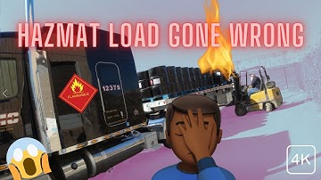 Dangerous HAZMAT Load Disaster