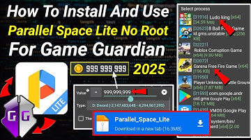 How To Install And Use Parallel Space Lite For Game Guardian No Root Any Android || 2025