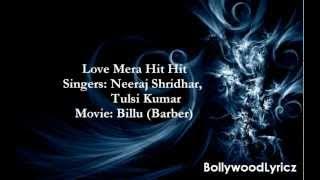 Love Mera Hit Hit [English Translation] Lyrics