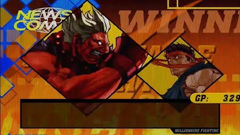 Capcom Fighting Collection 2 - Capcom vs Snk 2 - Shin Akuma/Shin Gouki&Evil Ryu (C Groove) GamePlay